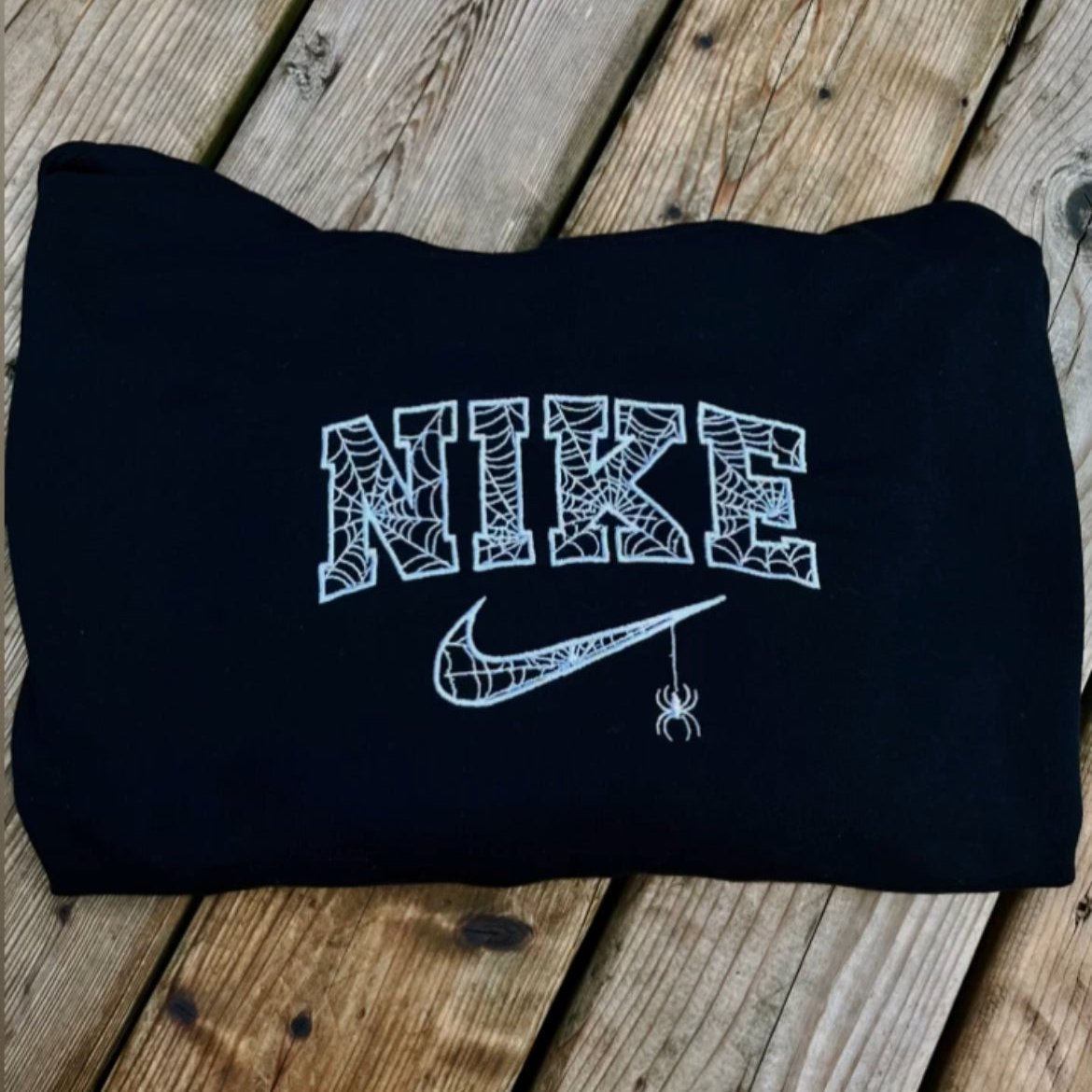 Nxke Spiderweb Embroidered Sweater