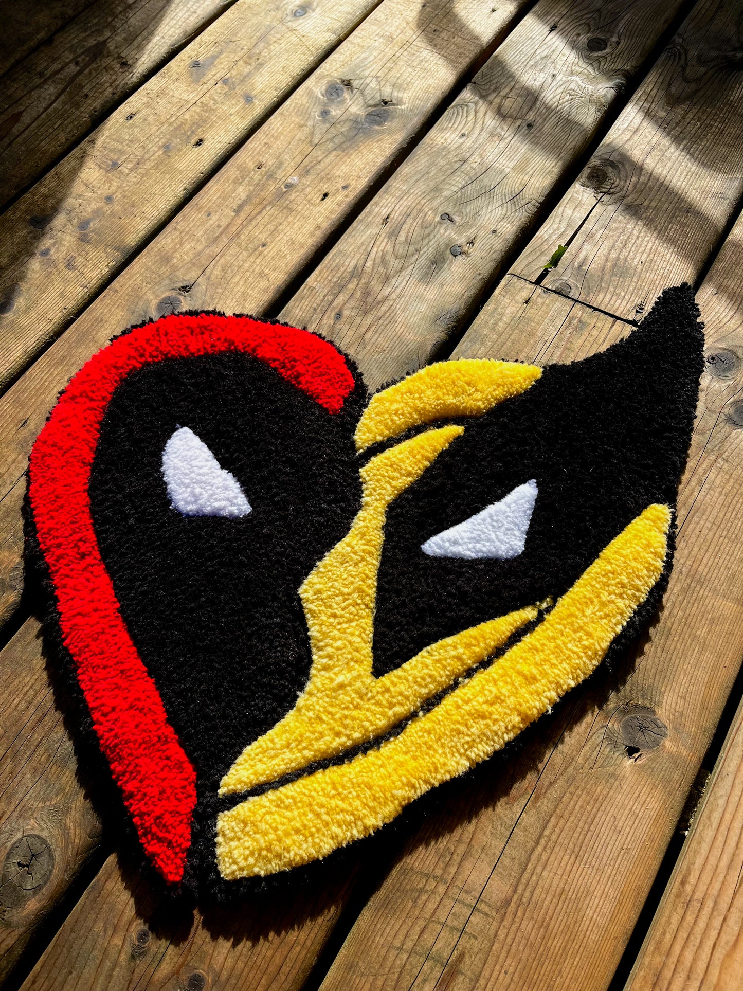 Deadpool & Wolverine Handtufted Pull-apart Rug