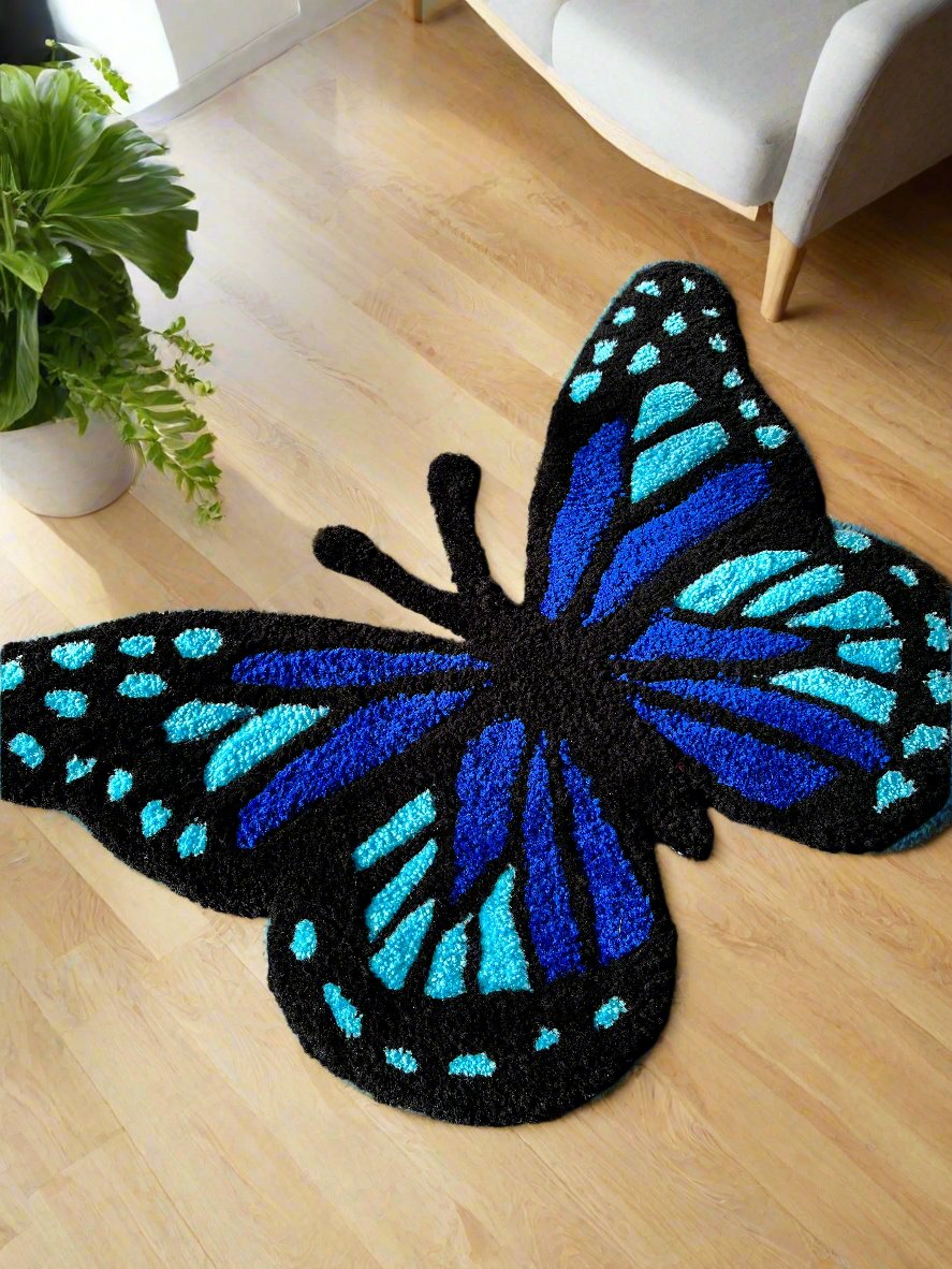 Butterfly Handtufted Rug