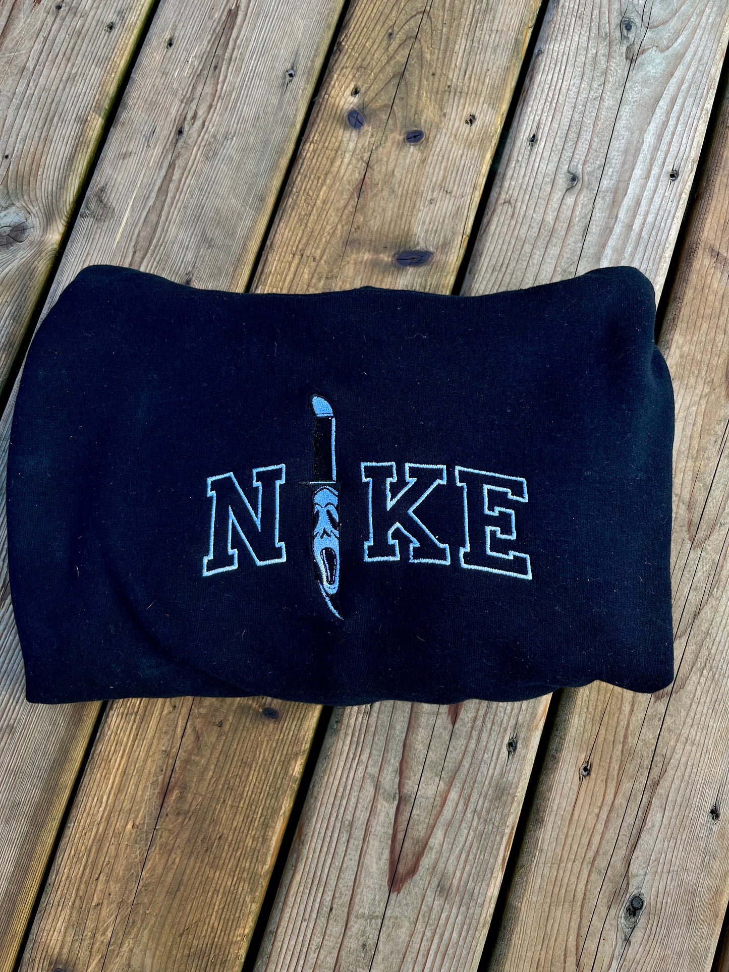 Ghostfxce Knife Embroidered Sweater