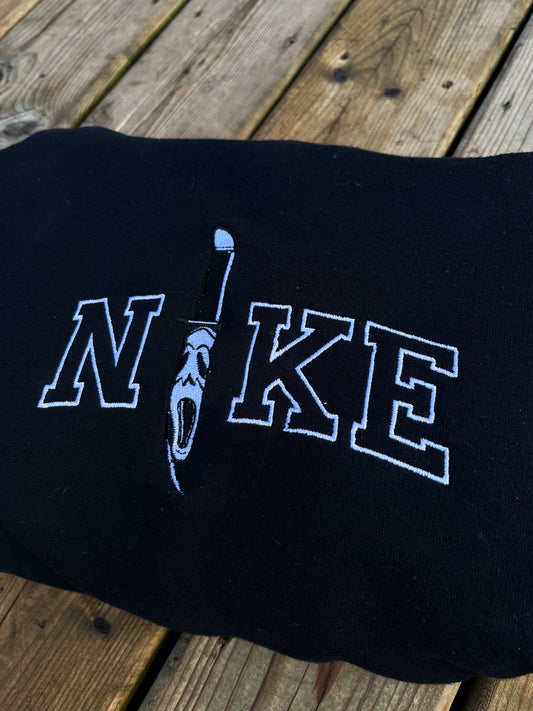 Ghostfxce Knife Embroidered Sweater