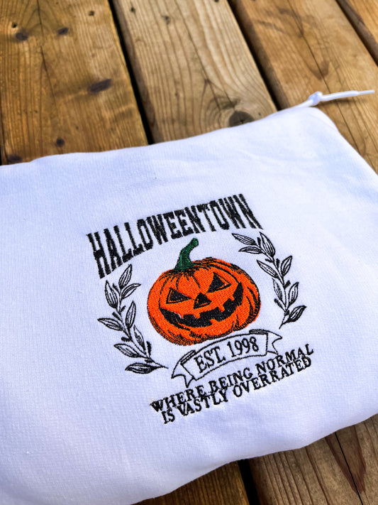 HalloweenTxwn Embroidered Sweater