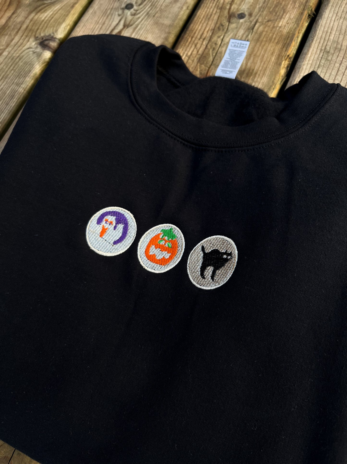 Pillsbury Spooky Sugar Cookies Embroidered Sweater