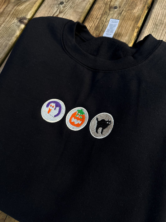 Pillsbury Spooky Sugar Cookies Embroidered Sweater