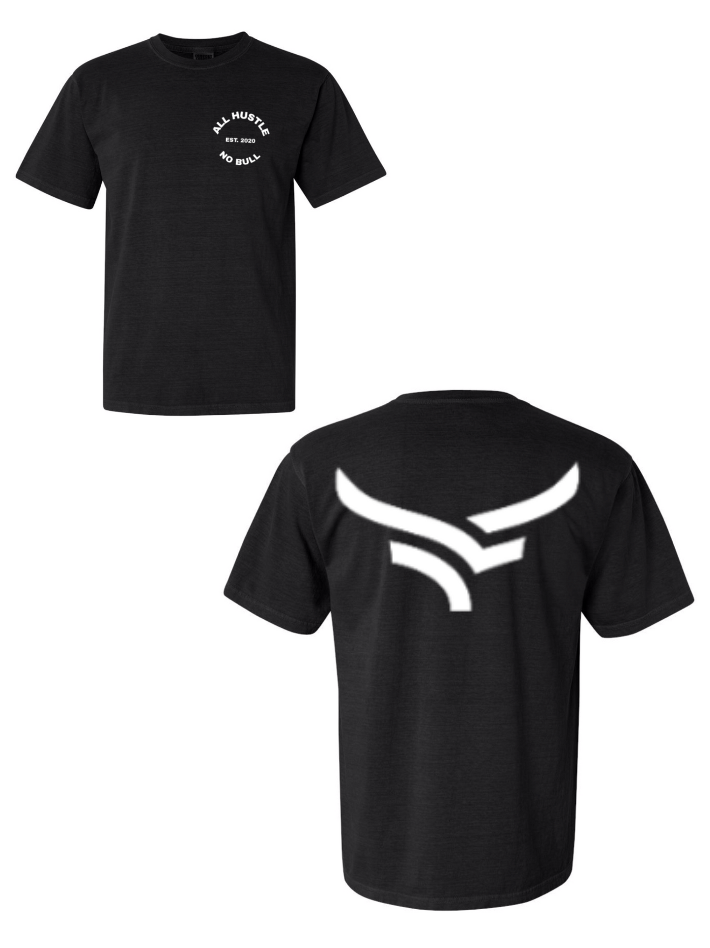 Torro Bull Logo Pressed Oversized T-Shirt (Black)