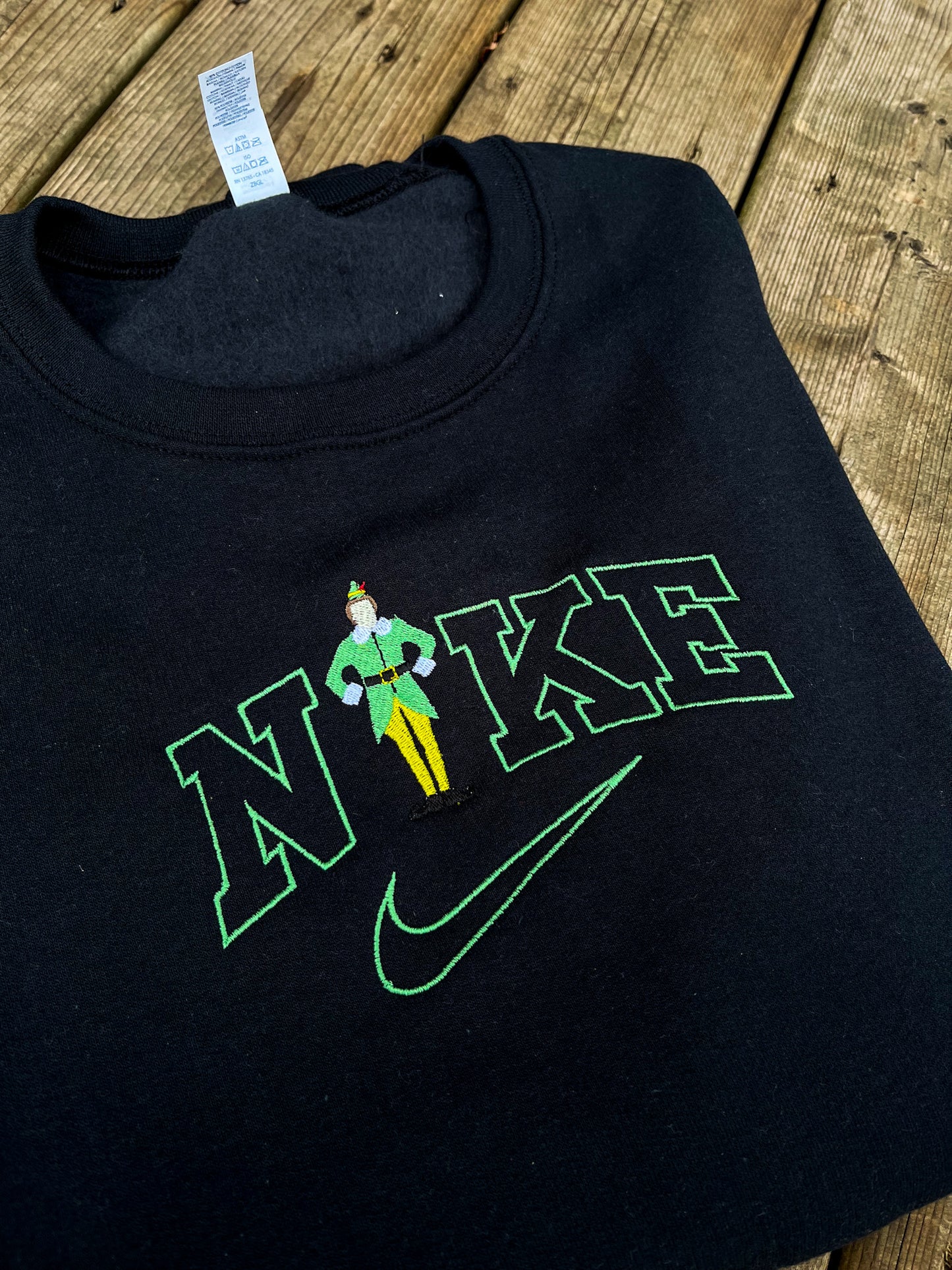 Buddy the Elf Embroidered Sweater