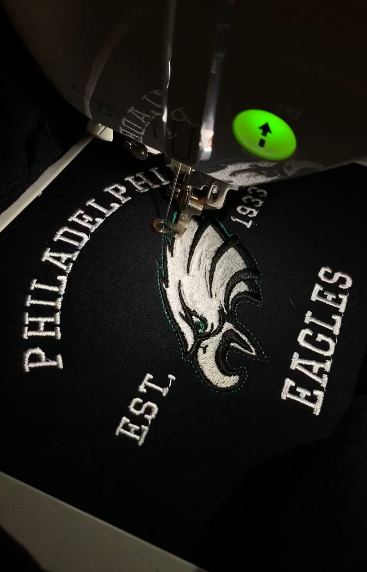 Choose Your Team NFL Varsity Embroidered Sweater