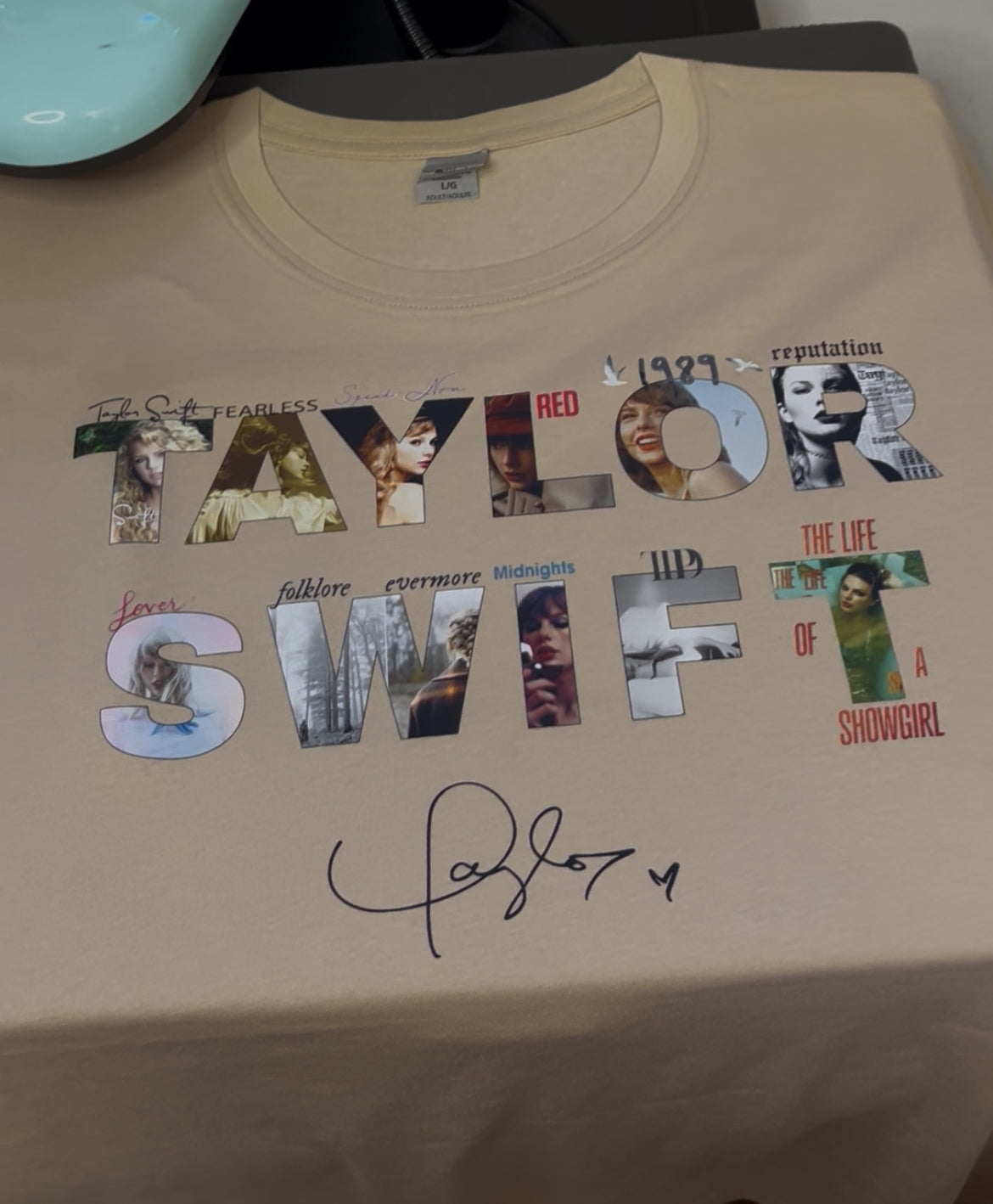 Taylor Swift Eras Lightweight T-Shirt