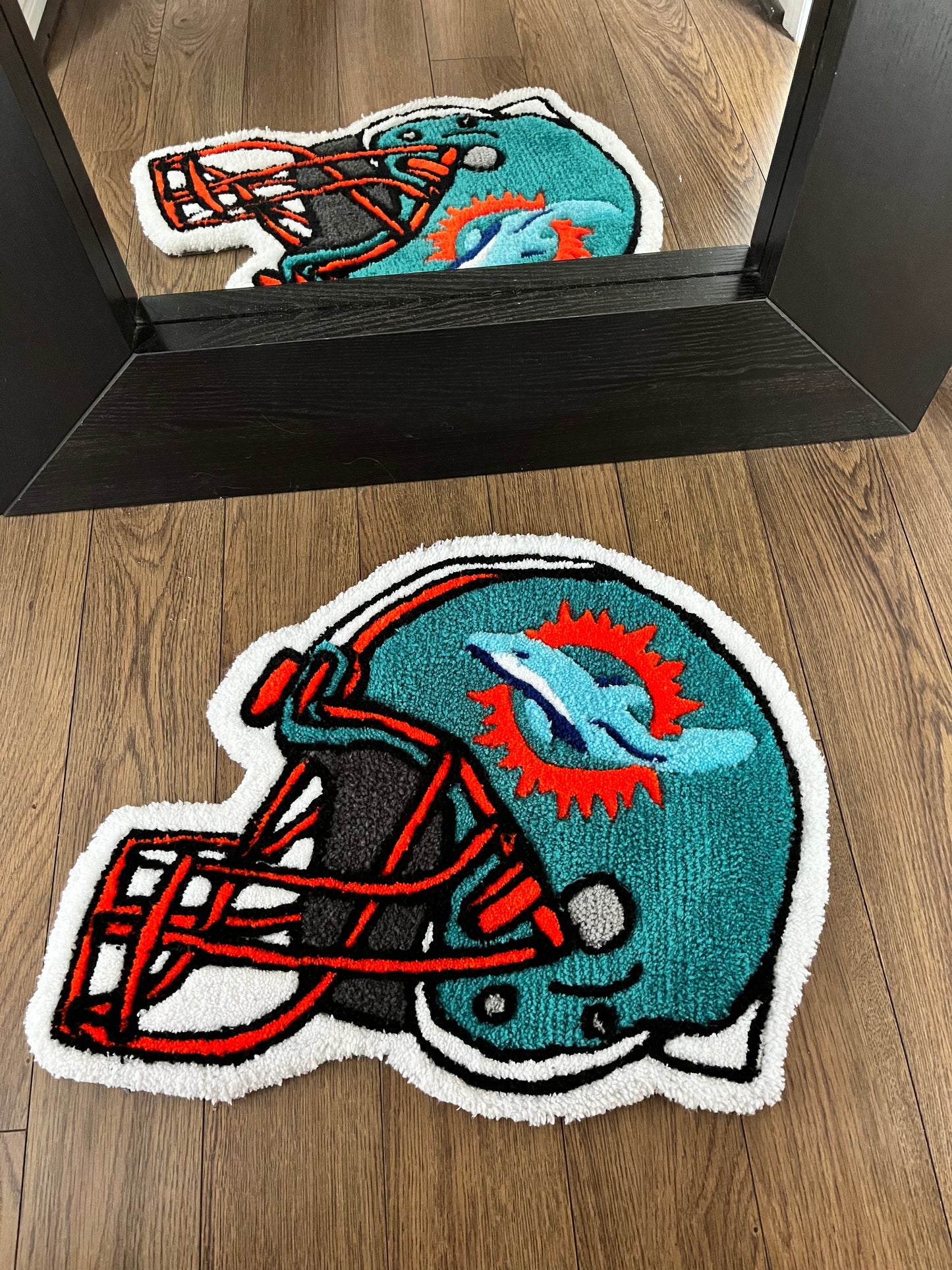 NFL Helmet Choose Your Football Team Handtufted Rug