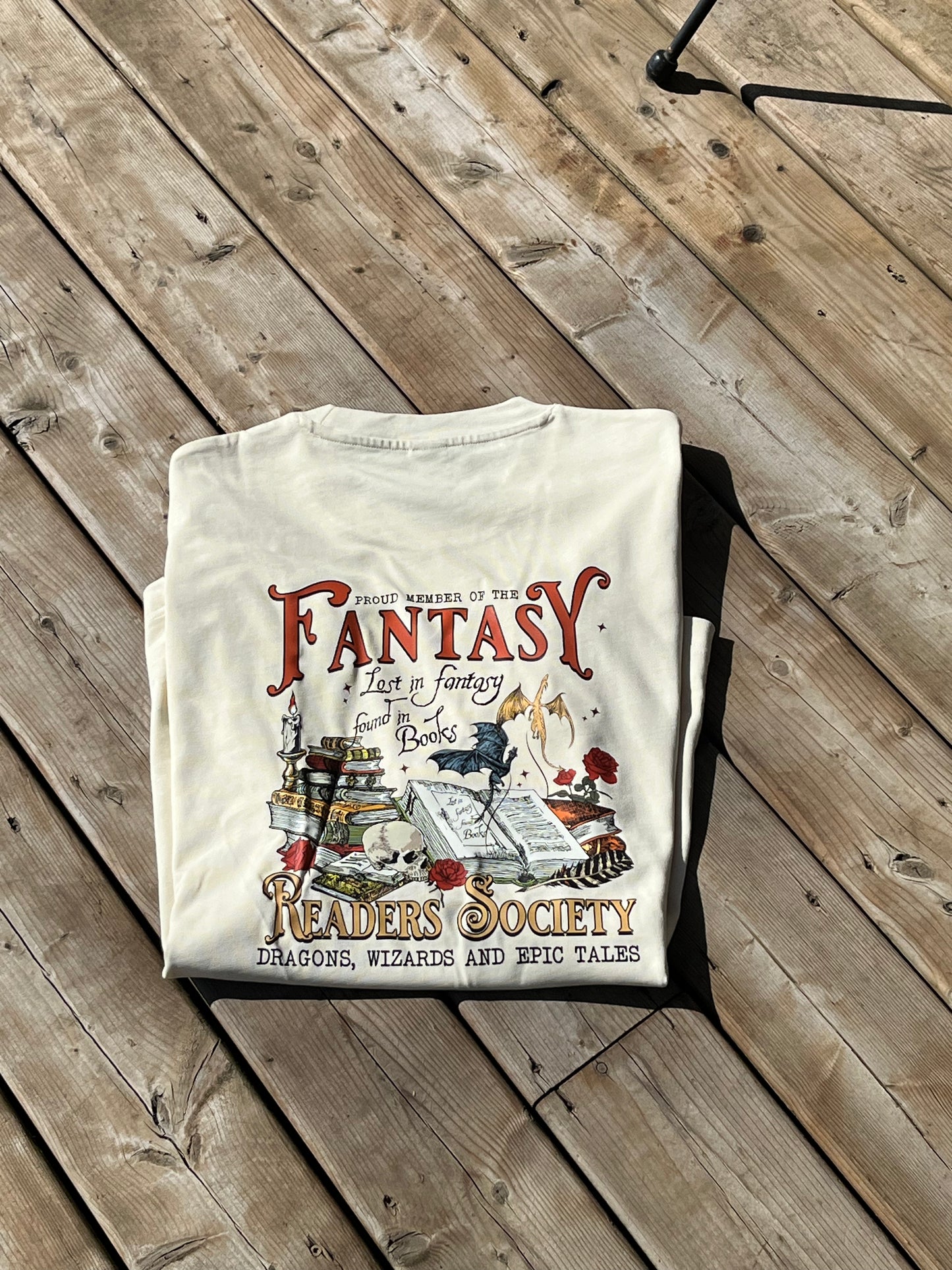 Fantasy Readers Society Graphic Sweatshirt