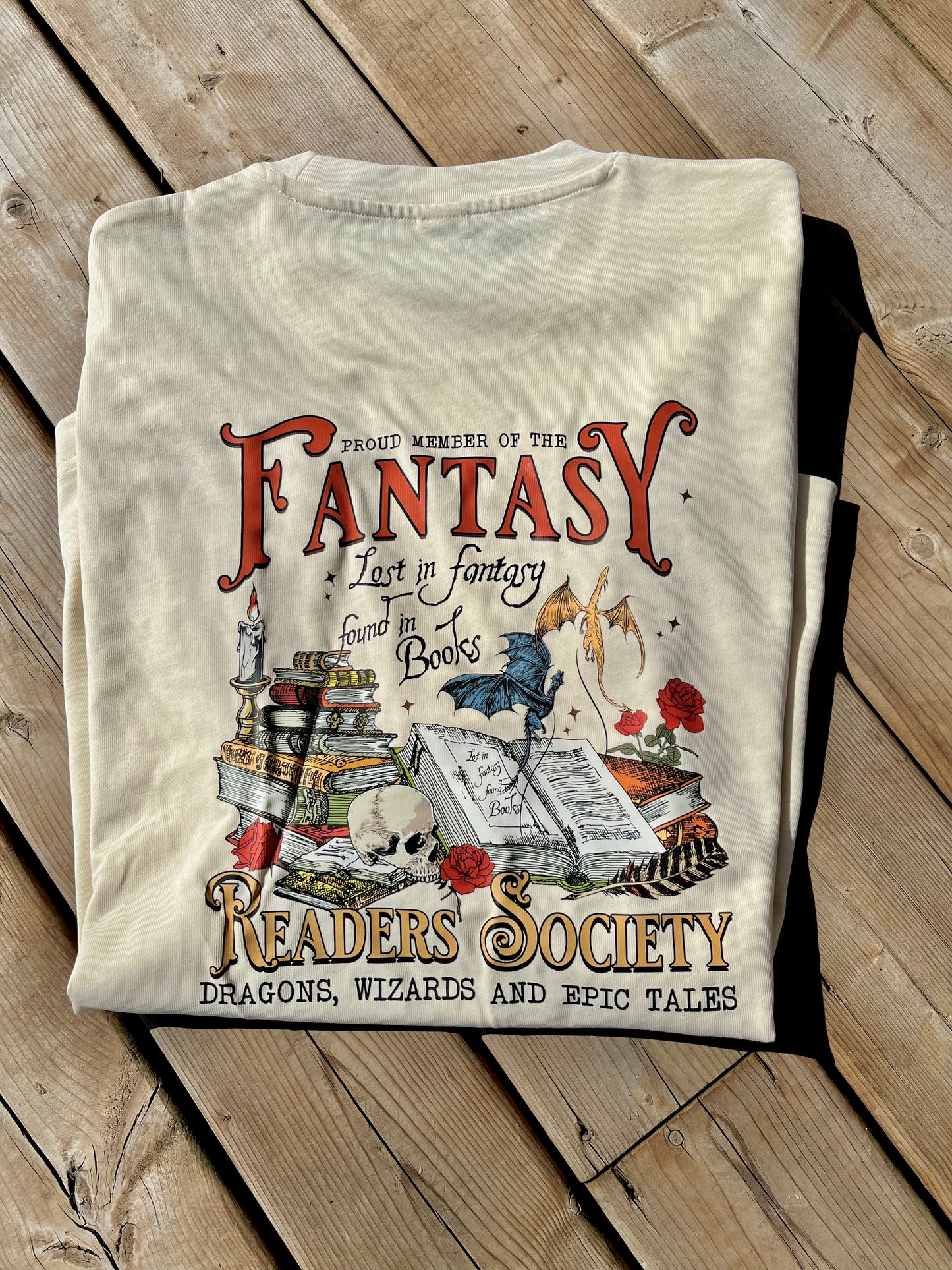 Fantasy Readers Society Graphic Sweatshirt