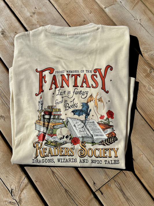 Fantasy Readers Society Graphic Sweatshirt