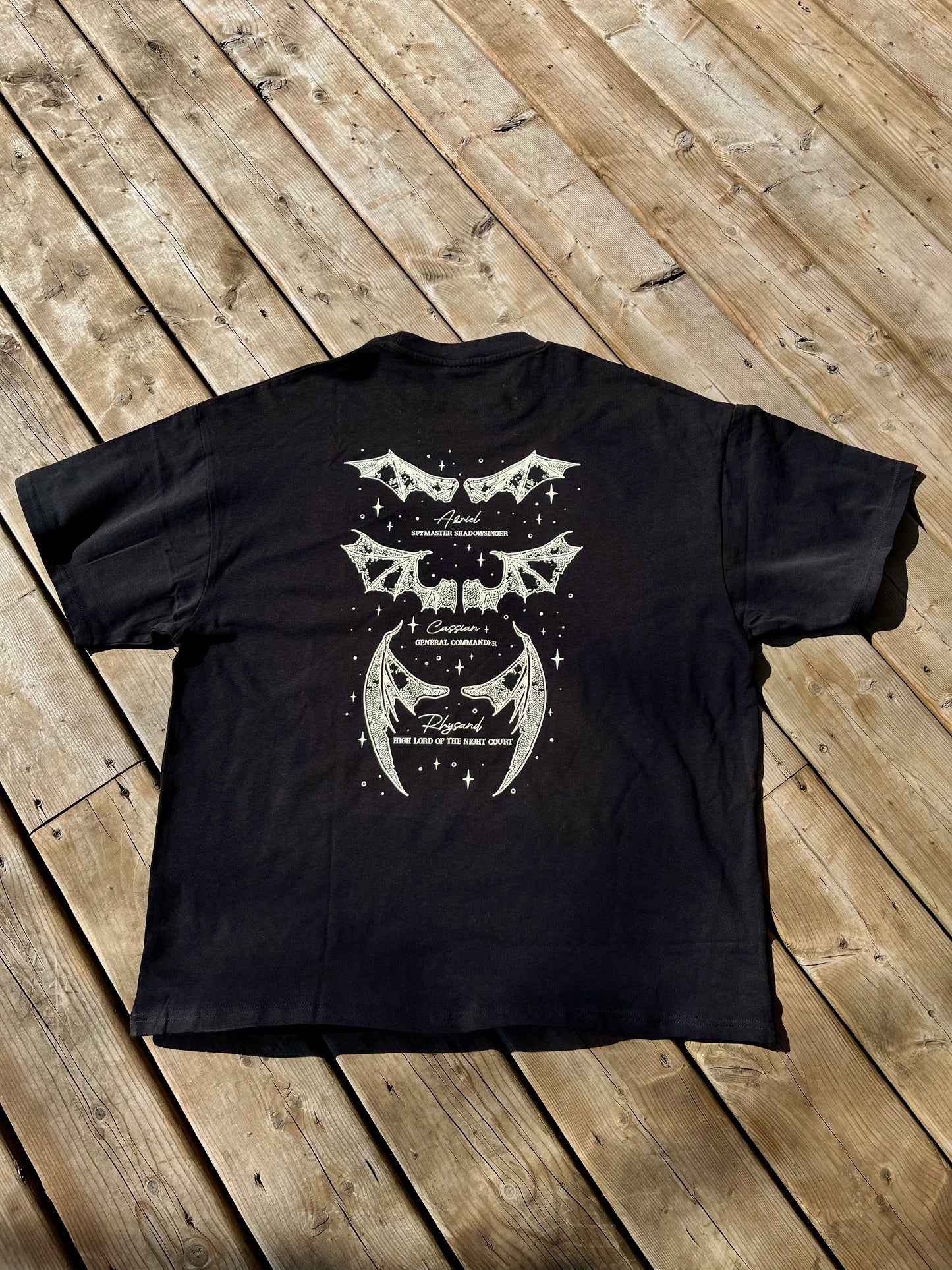 Bat Boys Graphic T-Shirt (Cass, Az & Rhys- ACOTAR)