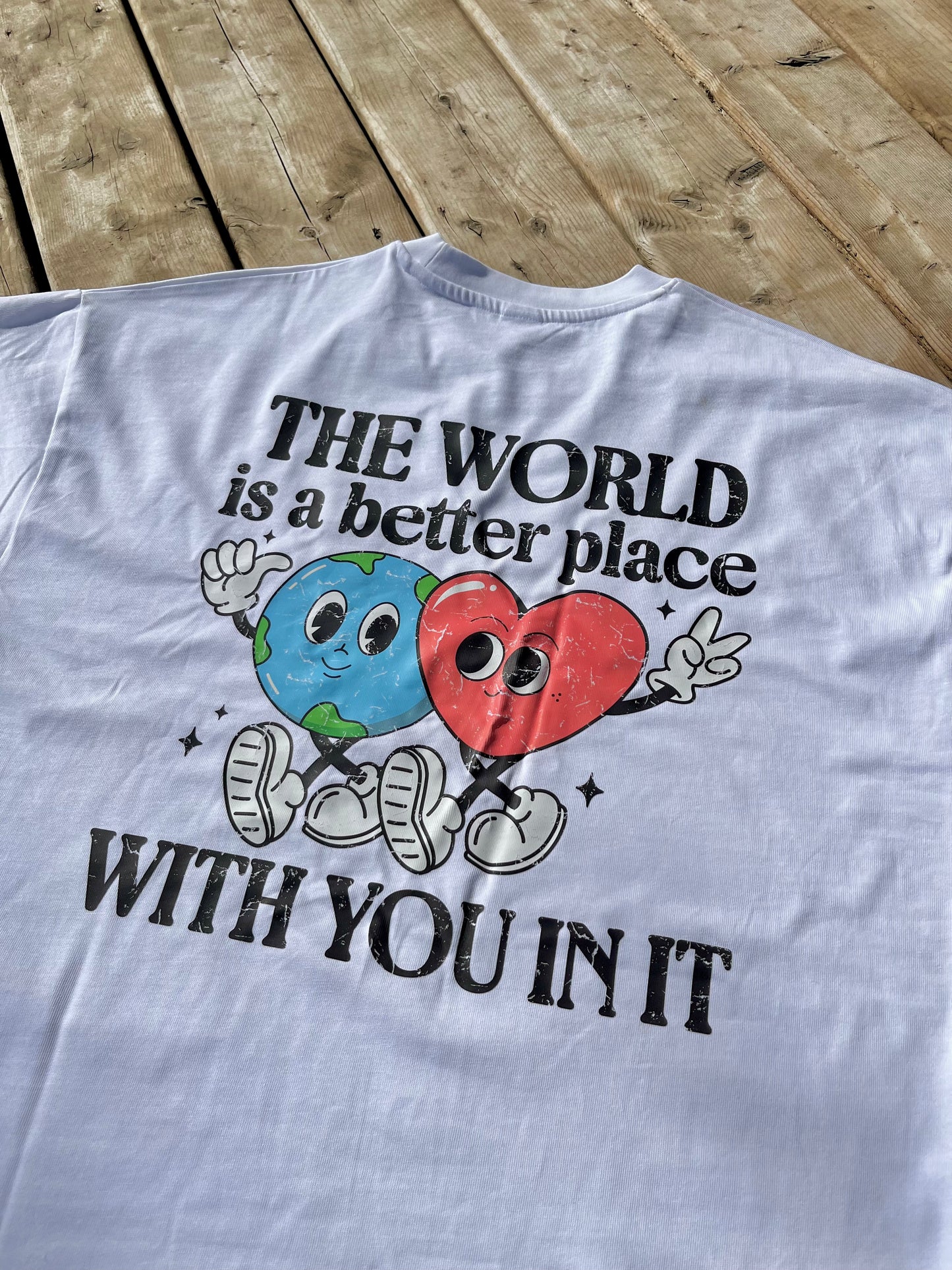 World is a Better Place With You In It (Mental Health) Graphic Sweatshirt