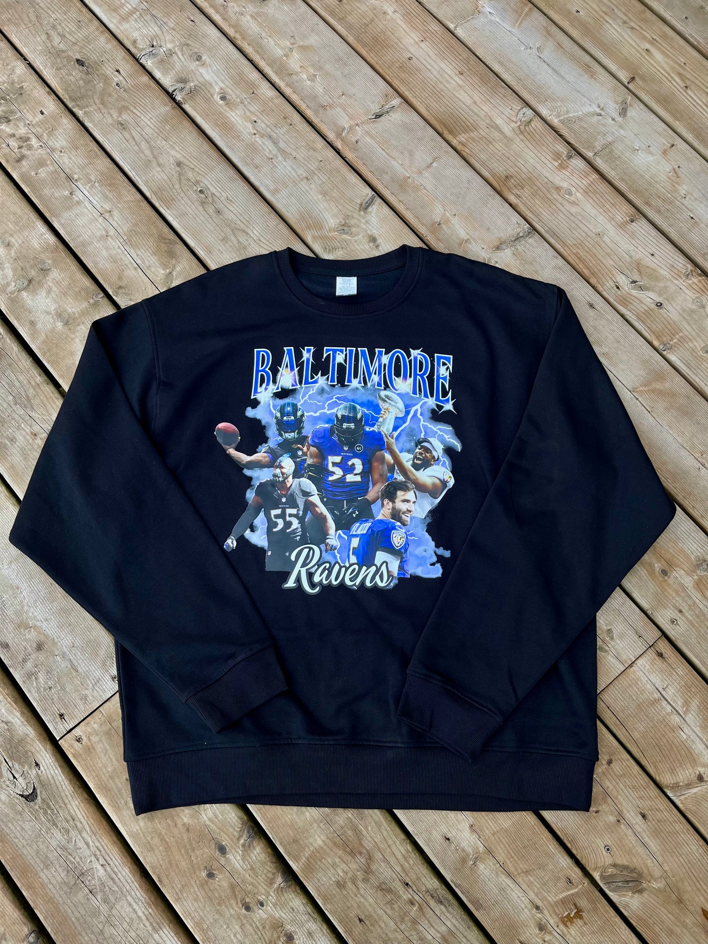 Sports Team Bootleg Customizable Graphic Sweatshirt