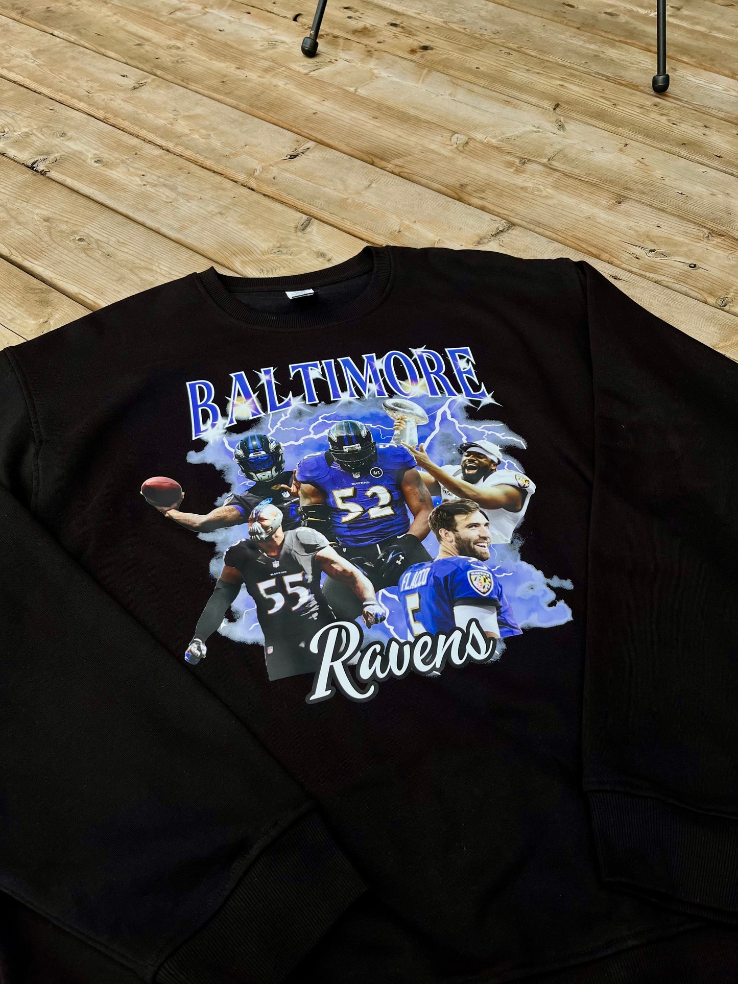 Sports Team Bootleg Customizable Graphic Sweatshirt