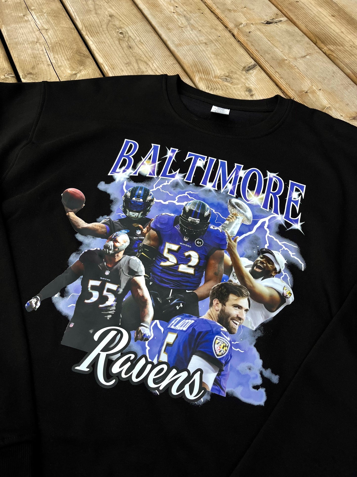 Sports Team Bootleg Customizable Graphic Sweatshirt