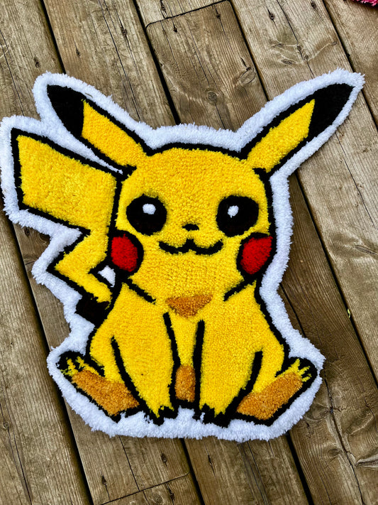 Pikachu Handtufted Rug