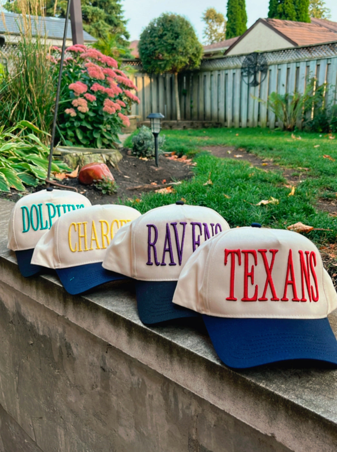 NFL Custom Puff Embroidered Trucker Hat