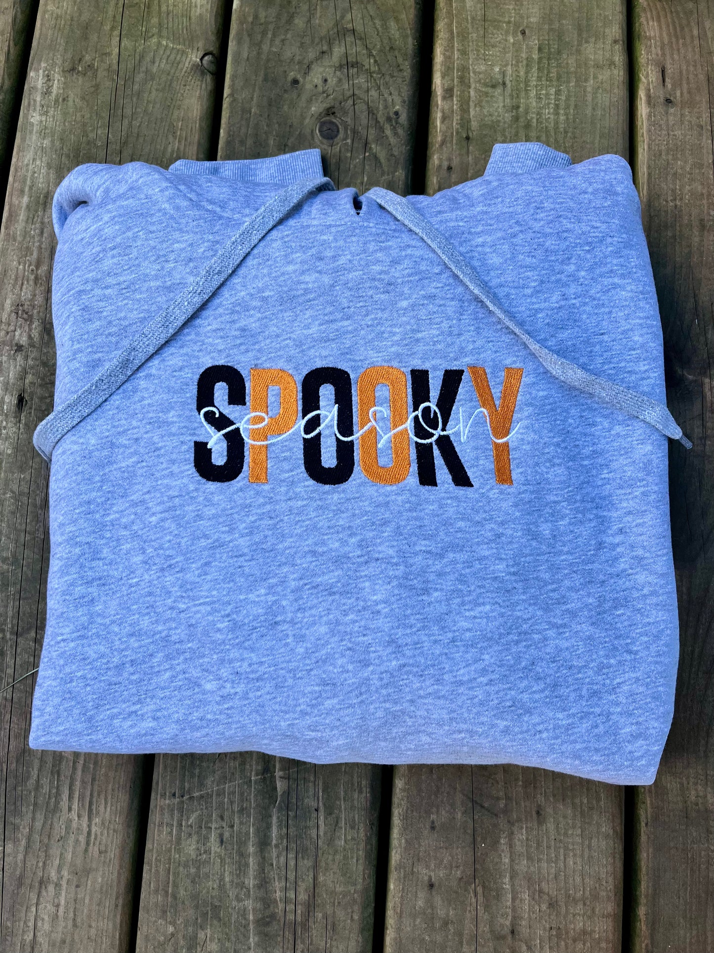 Spooky Season Embroidered Sweater