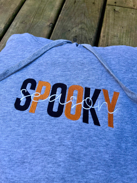Spooky Season Embroidered Sweater