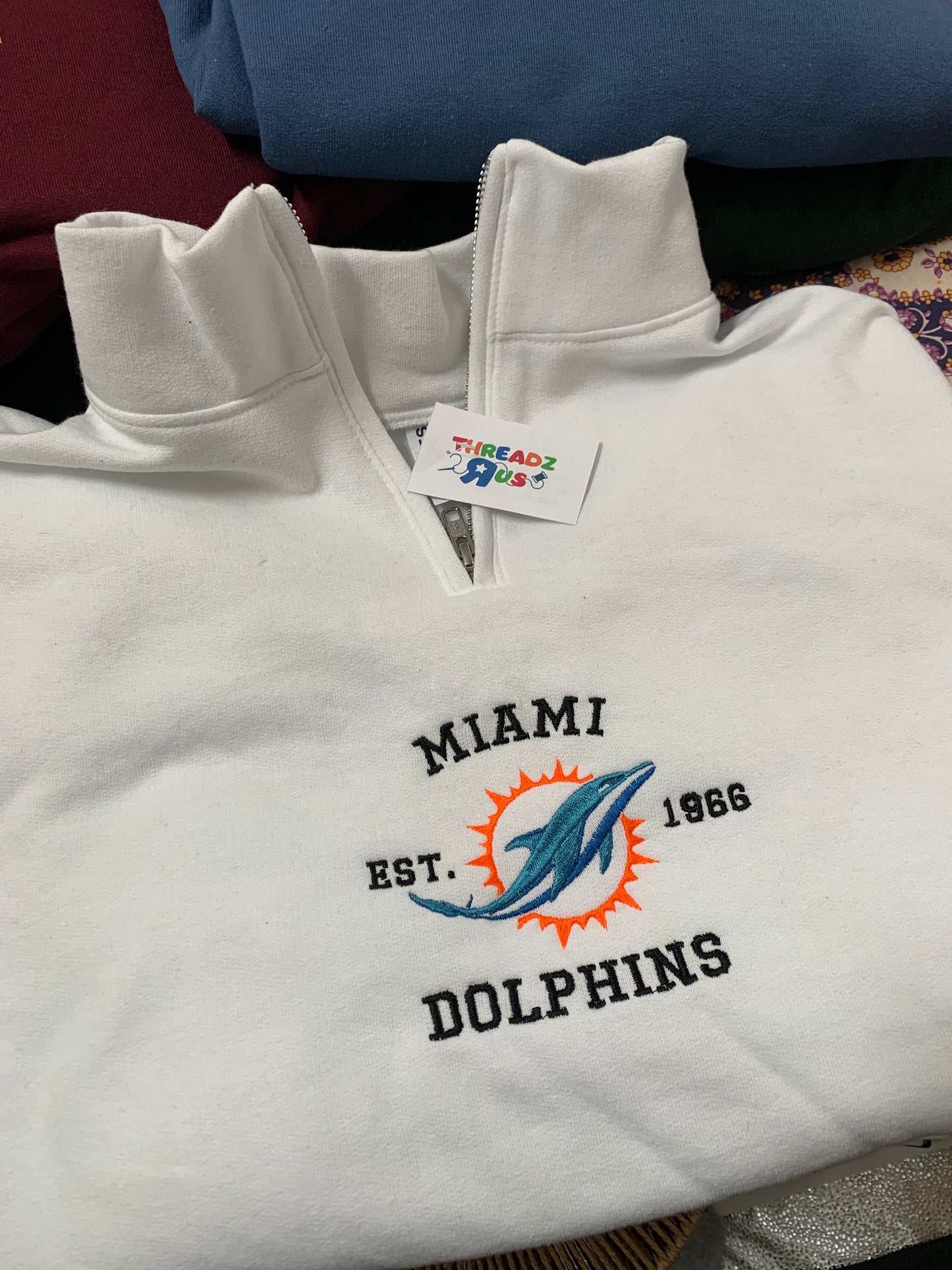 Choose Your Team NFL Varsity Embroidered Sweater