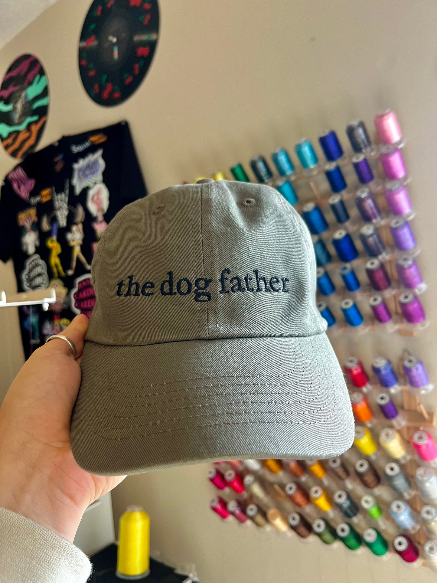 The DogFather Dad Cap (12 Hat Colours & Customizable Thread Options)