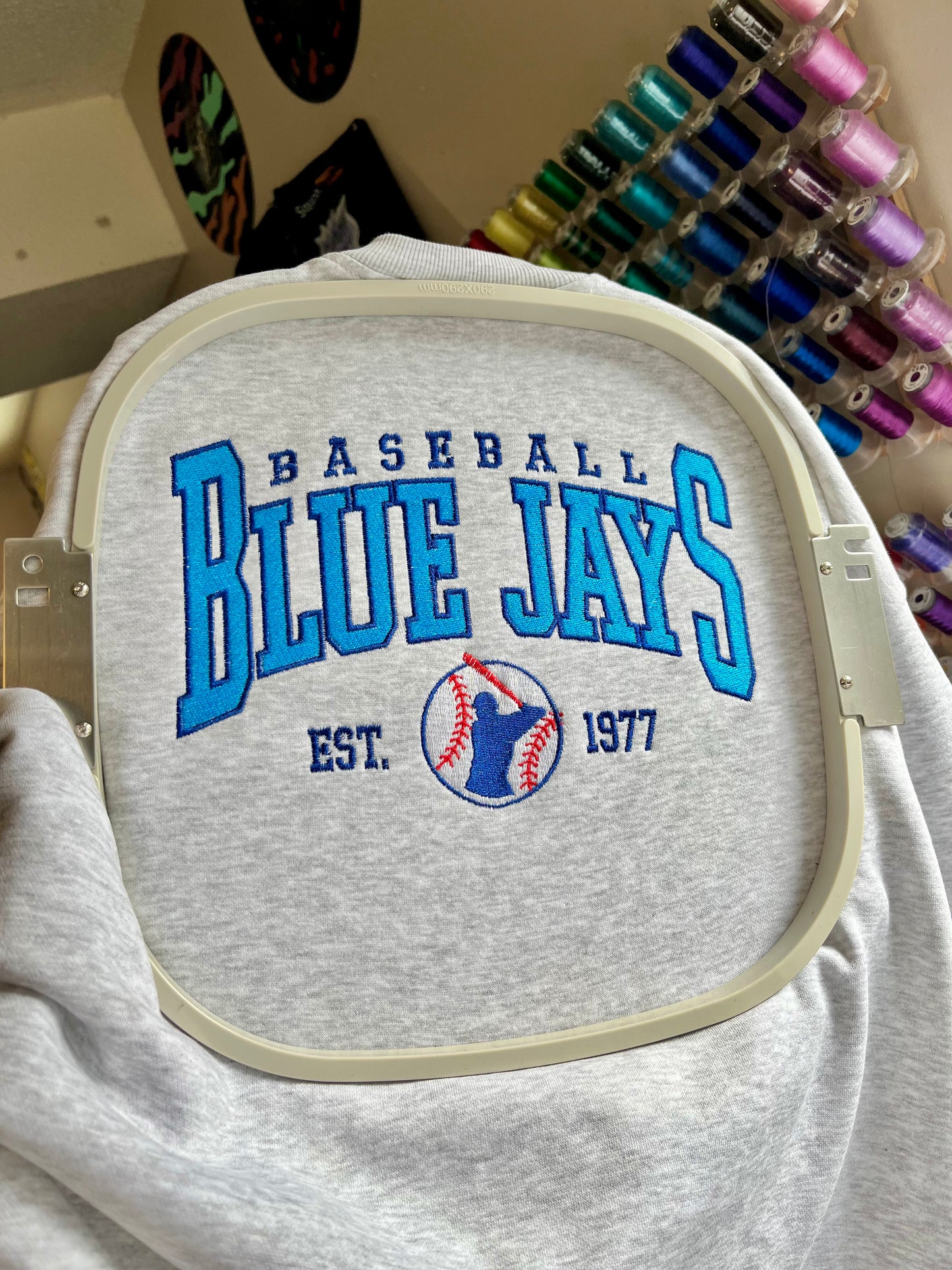Jays Vintage Embroidered Sweater