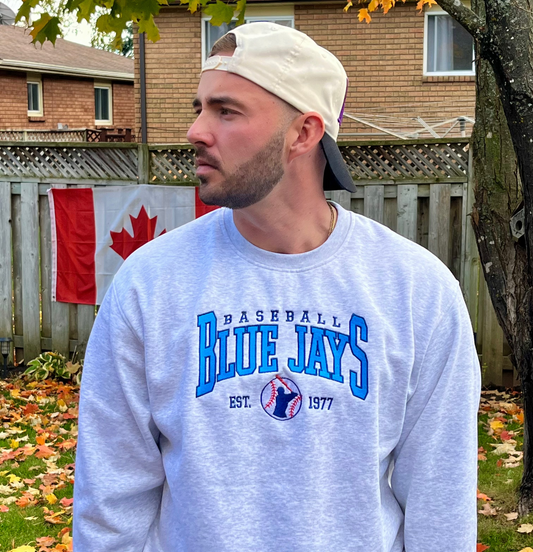 Jays Vintage Embroidered Sweater