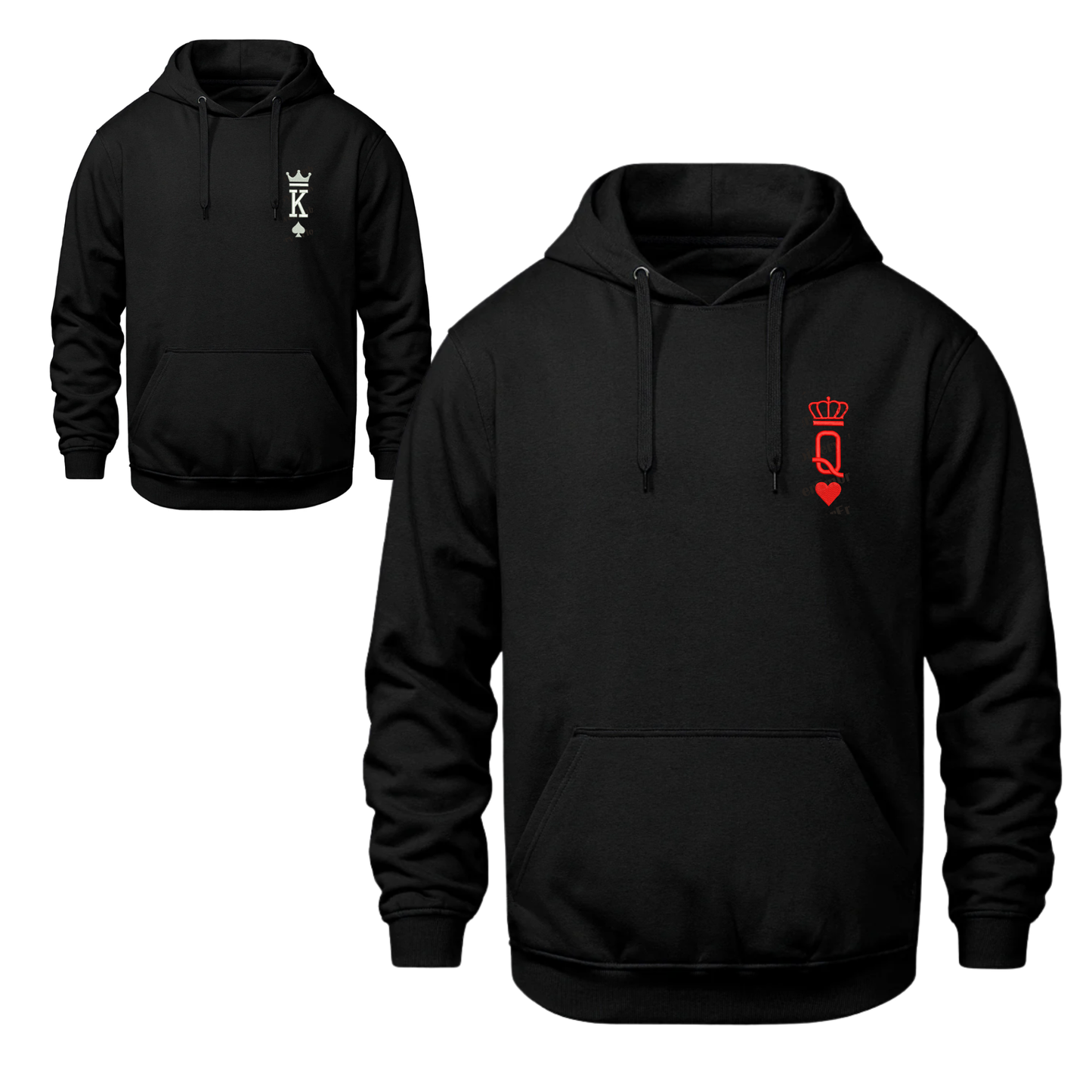 King & Queen Embroidered Sweater
