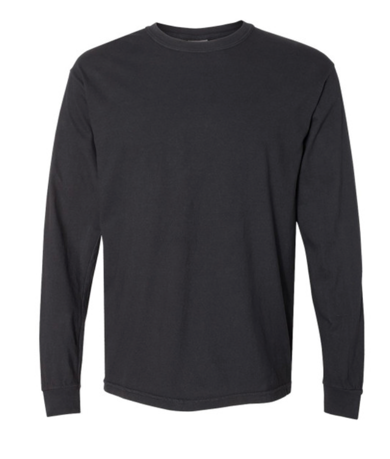 Sustained Logo Embroidered Premium Long Sleeve Shirt