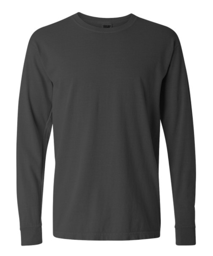 Sustained Logo Embroidered Premium Long Sleeve Shirt