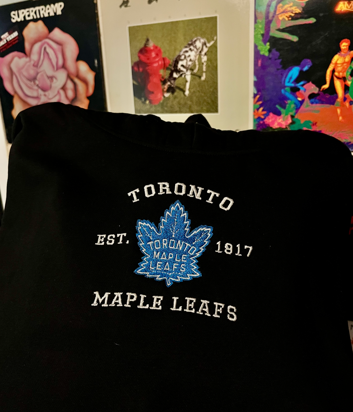 Choose Your Team NHL Varsity Embroidered Sweater