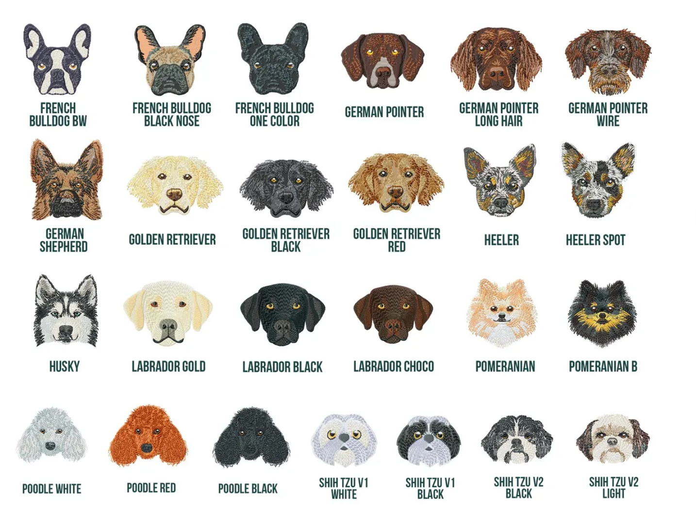 The Canine Collection: Choose Your Dog Breed Dad Cap (12 Hat Colours & Over 40 Breeds To Choose From)