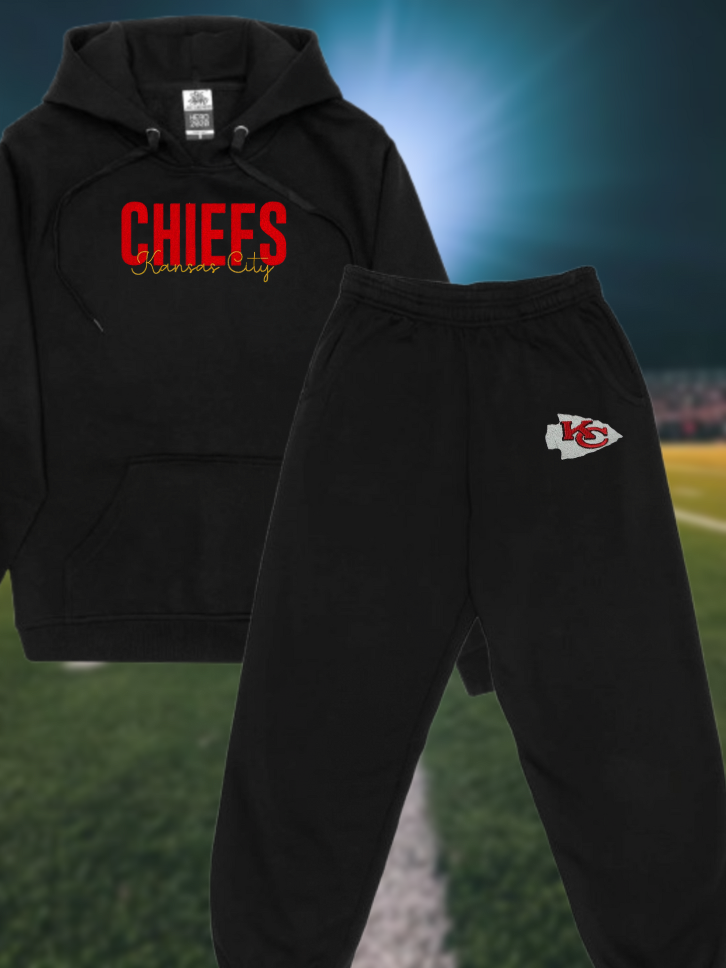 NFL Team Style Embroidered Tracksuit