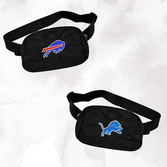 NFL Logo Embroidered Cross Body Bag