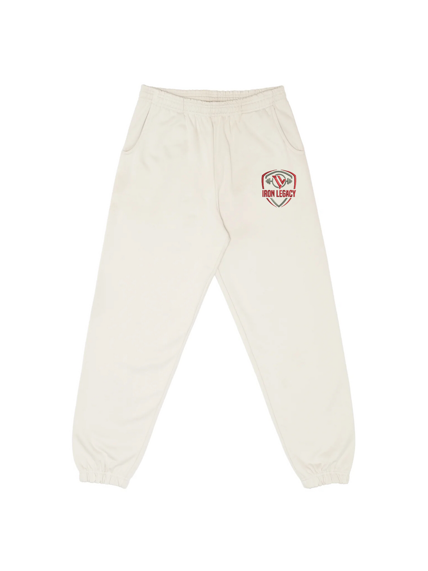 Iron Legacy Heavy Oversized Embroidered Sweatpants **ICY ROCK**