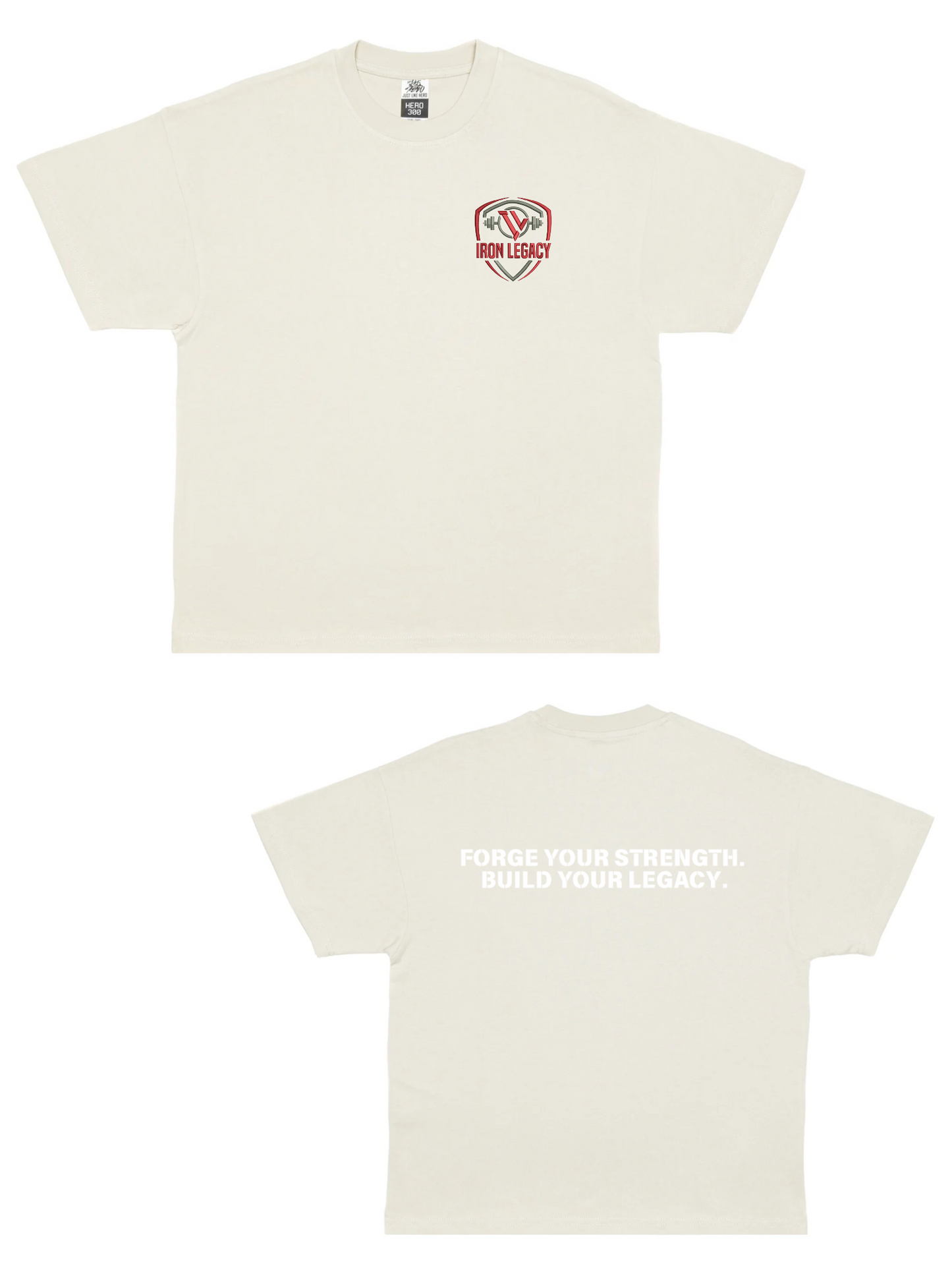 Iron Legacy Heavy Oversized Embroidered Pump Cover **ICY ROCK**